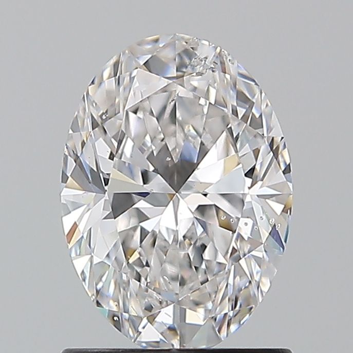 Diamond Natural 1,2Ct F-SI2 Oval - GIA7558030029