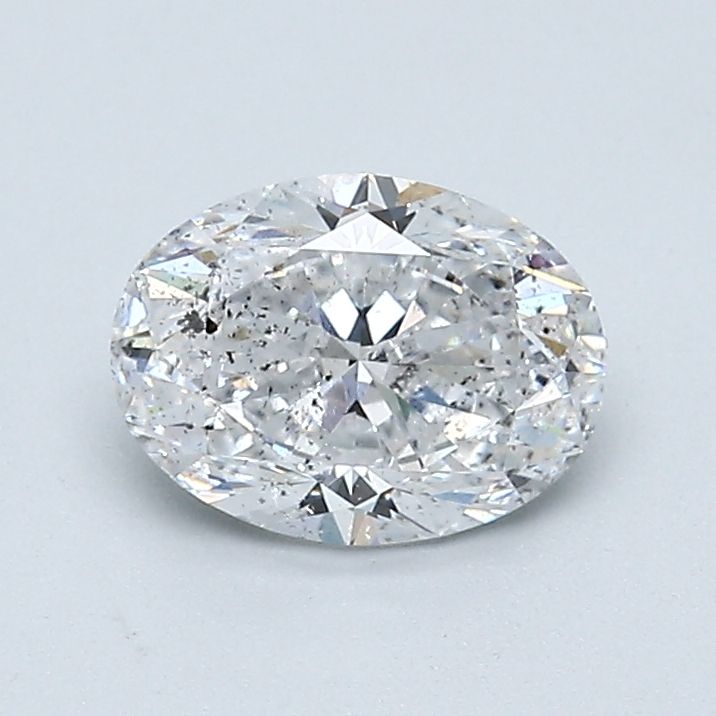Diamond Natural 1,01Ct D-SI2 Oval - GIA6421674788