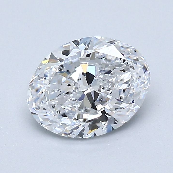 Diamond Natural 1Ct D-SI2 Oval - GIA2357828854