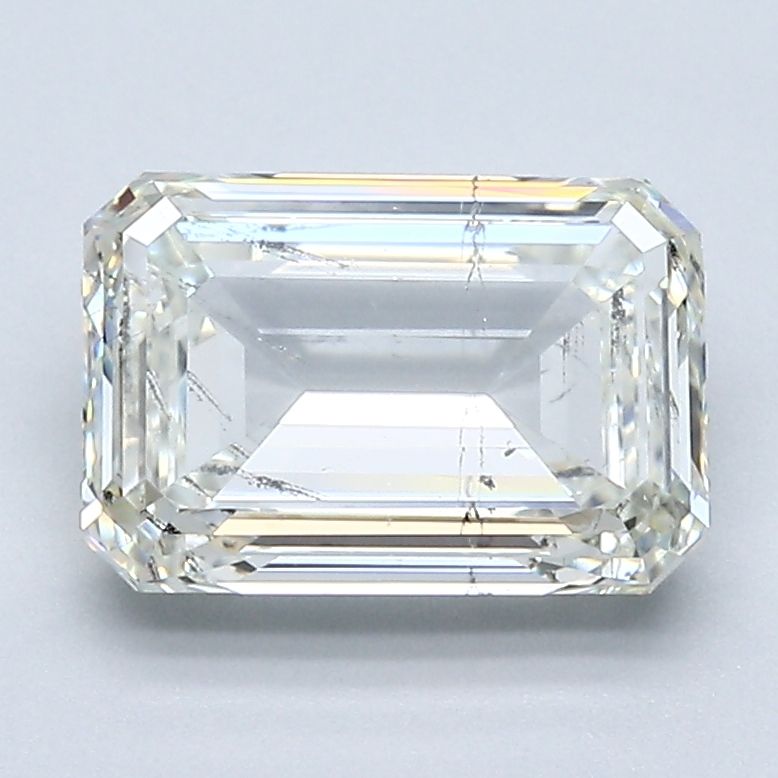 Diamond Natural 2Ct J-SI2 Emerald - GIA2426233825