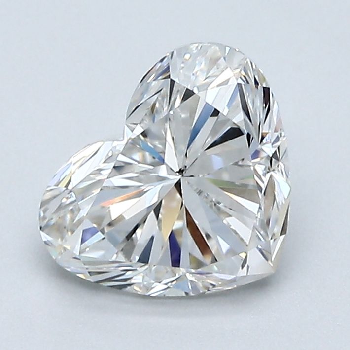 Diamond Natural 1,5Ct H-SI1 Heart - GIA6421500650