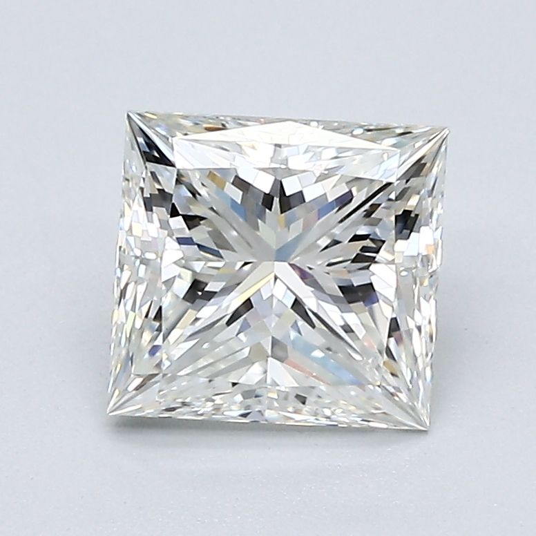 Diamond Natural 1,61Ct H-VS1 Princess - GIA2105253898