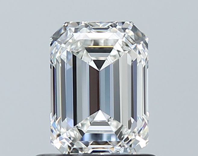 Diamond Natural 1Ct F-IF Emerald - GIA5232841400