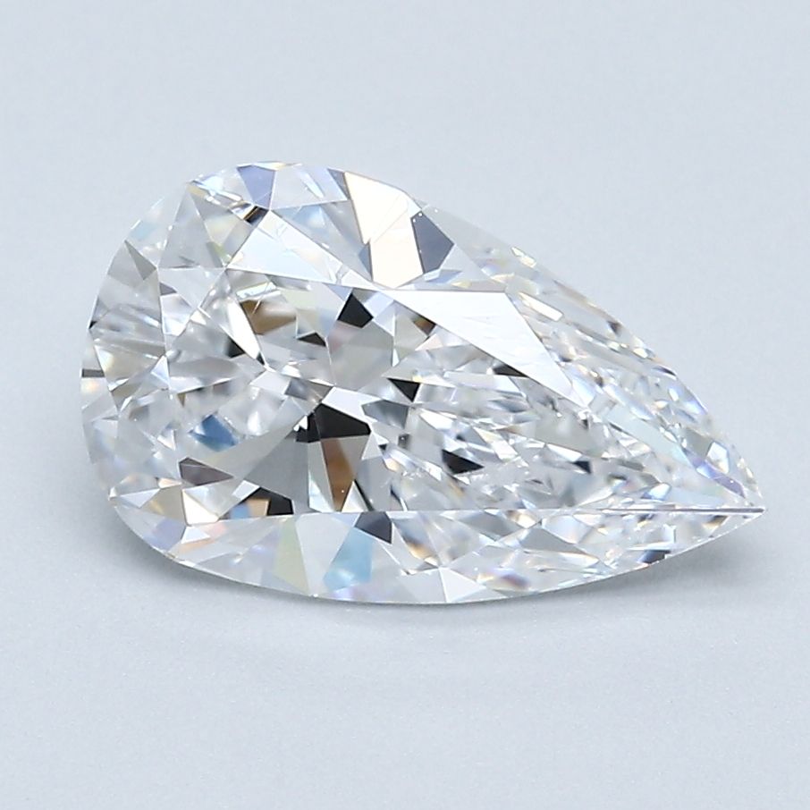 Diamond Natural 1,87Ct D-SI1 Pear - GIA5222508617