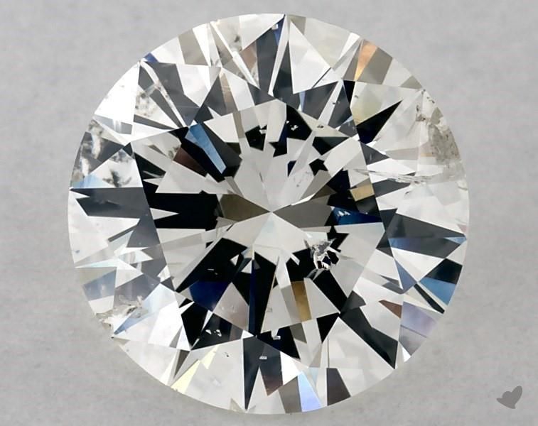Diamond Natural 2Ct I-SI2 Round - GIA3425054980
