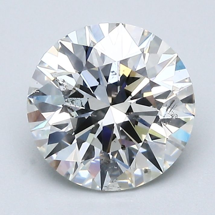 Diamond Natural 2Ct H-SI2 Round - GIA2444445144