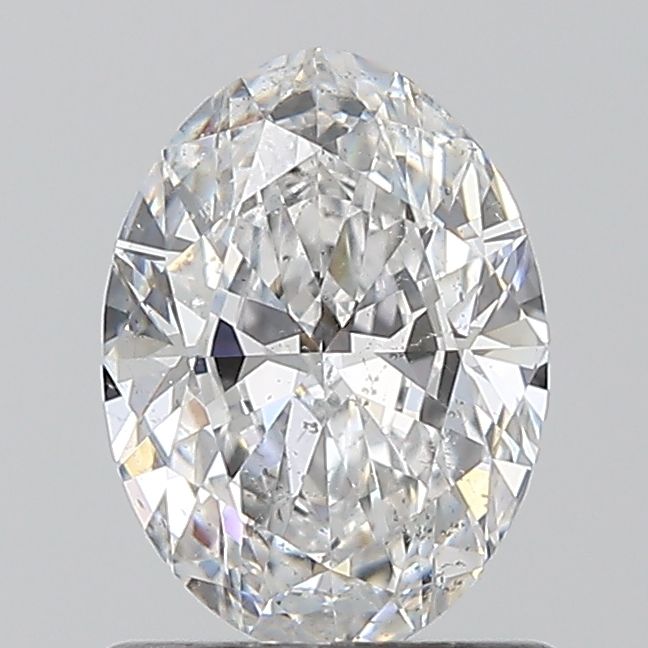 Diamond Natural 0,9Ct D-SI2 Oval - GIA2517898650