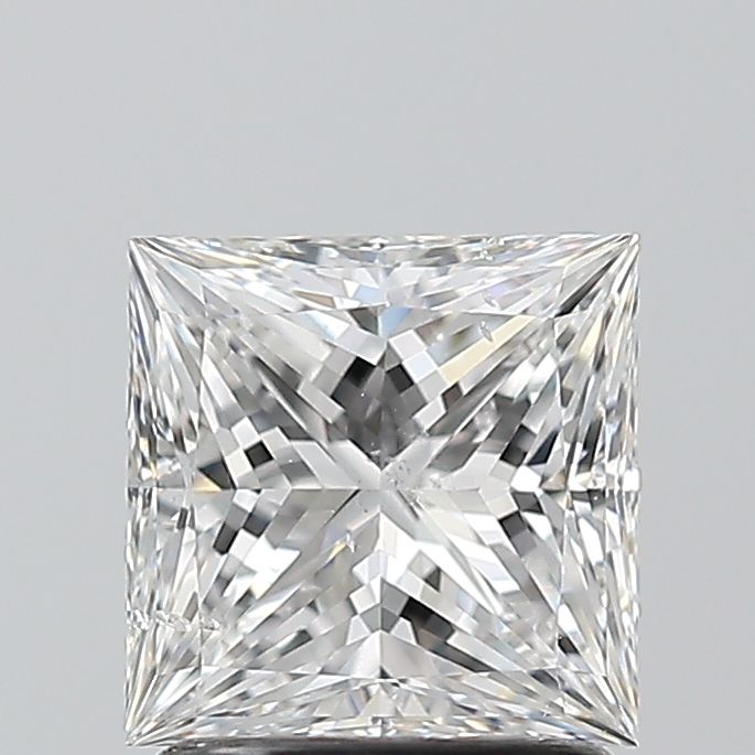 Diamond Natural 1,5Ct E-SI2 Princess - GIA6555198980