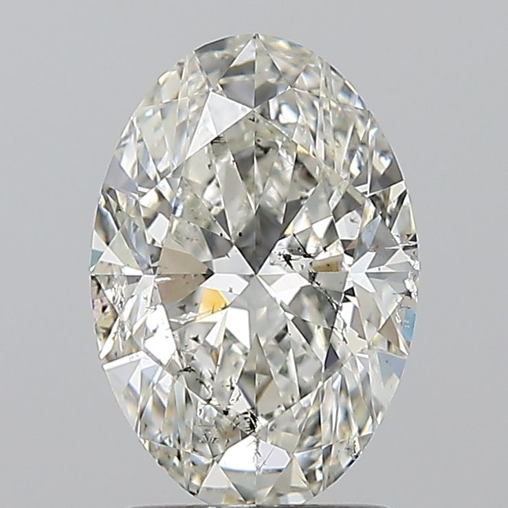 Diamond Natural 1,7Ct J-SI2 Oval - GIA6551099645
