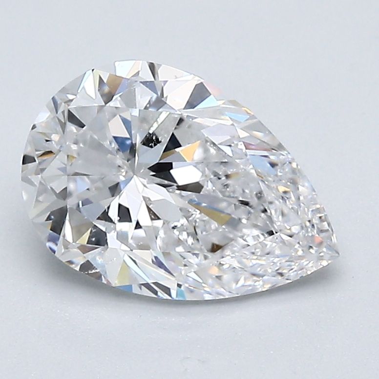 Diamond Natural 1,7Ct D-SI2 Pear - GIA6204165928