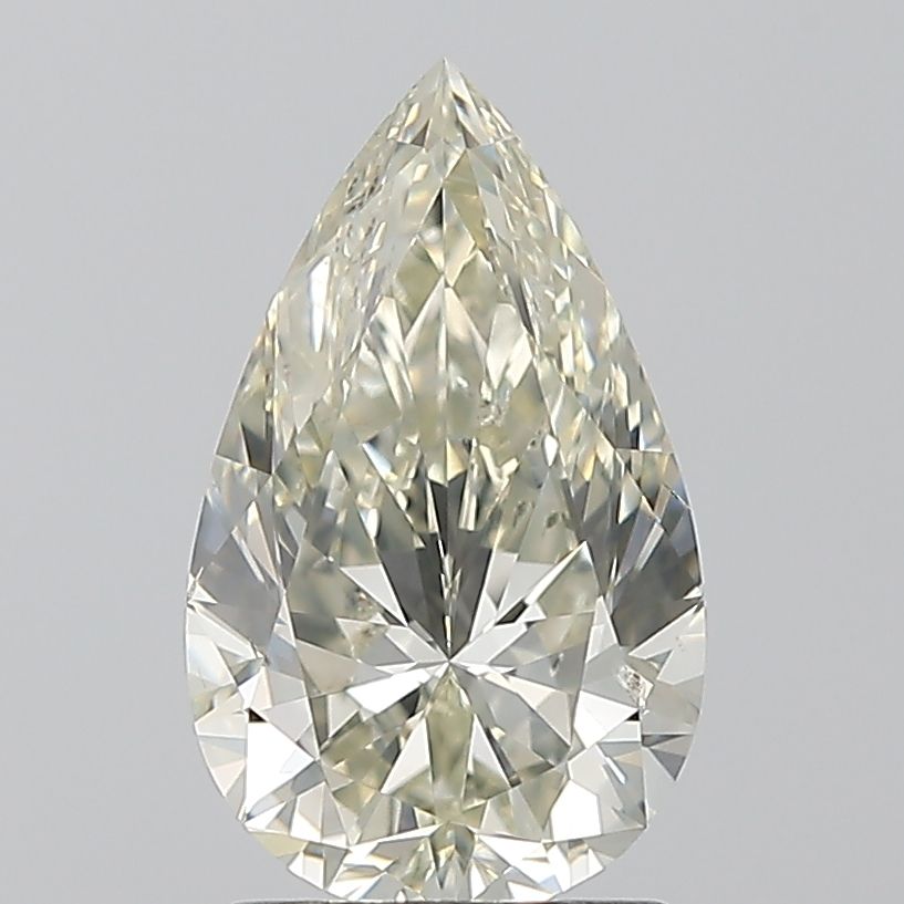 Diamond Natural 1,7Ct L-SI1 Pear - GIA7496915395