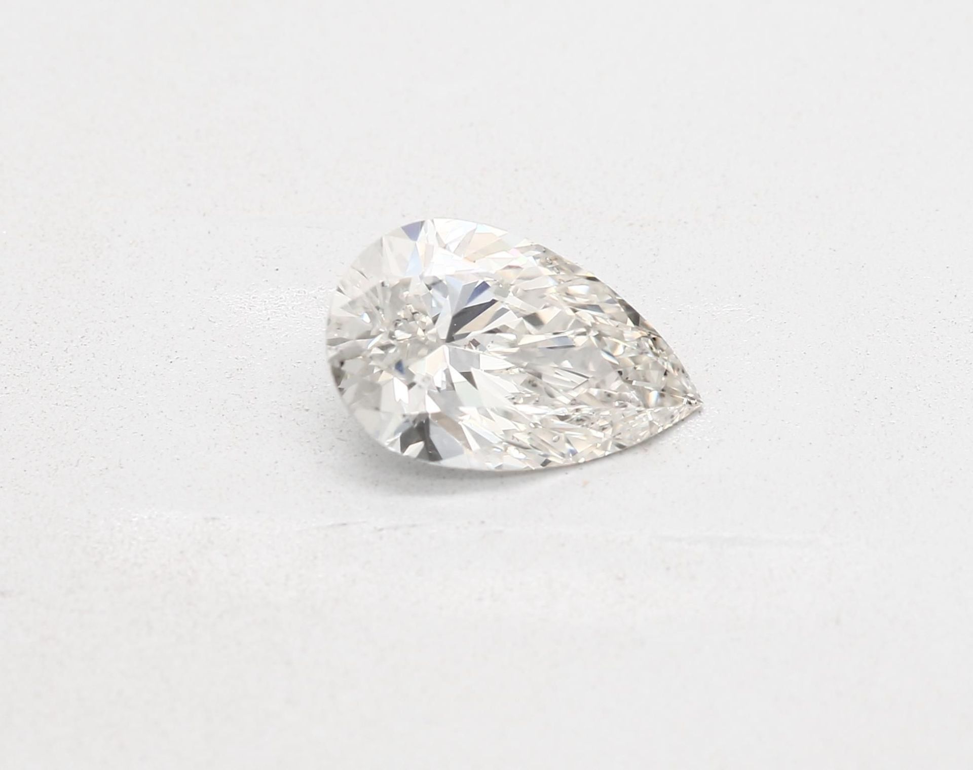 Diamond Natural 1,01Ct J-SI1 Pear - GIA6482423085