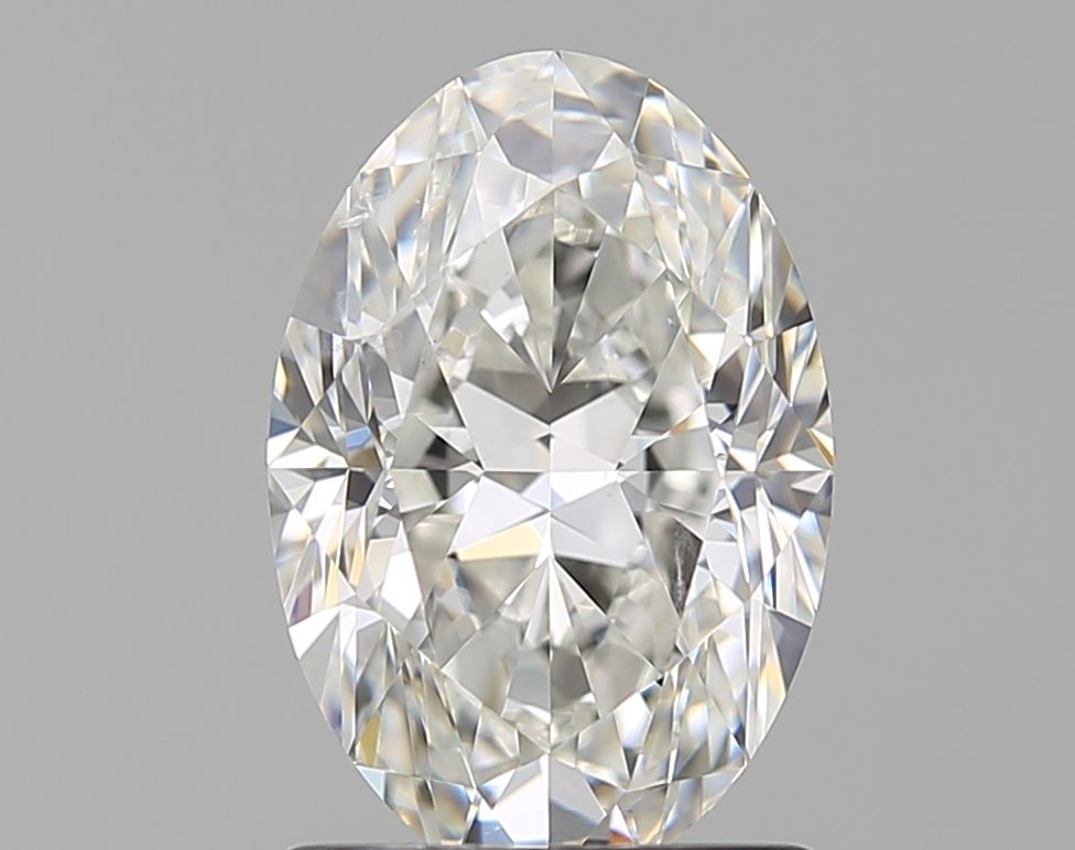 Diamond Natural 1,51Ct H-SI1 Oval - GIA1543685137