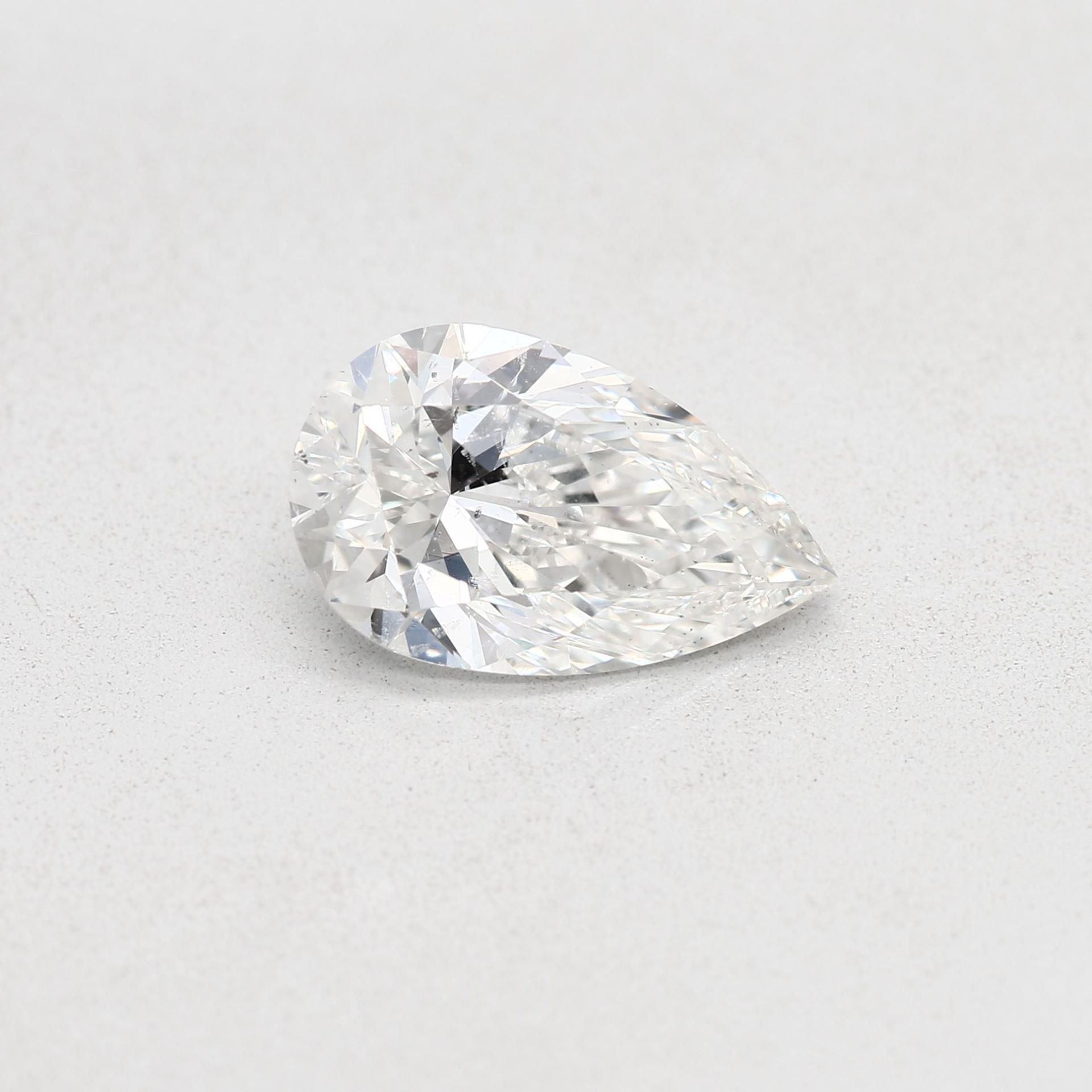 Diamond Natural 2Ct H-SI2 Pear - GIA7453456113