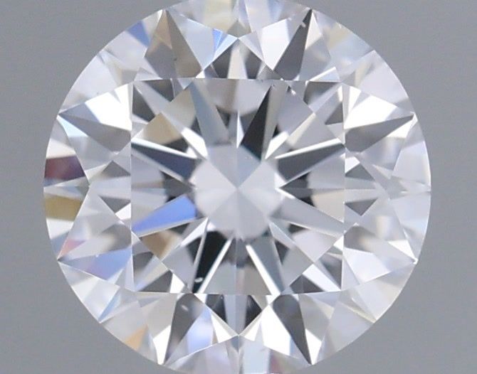 Diamond Natural 0,59Ct D-SI1 Round - GIA6495784538