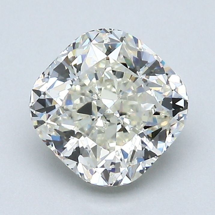 Diamond Natural 1,58Ct L-SI2 Cushion - GIA6177585549