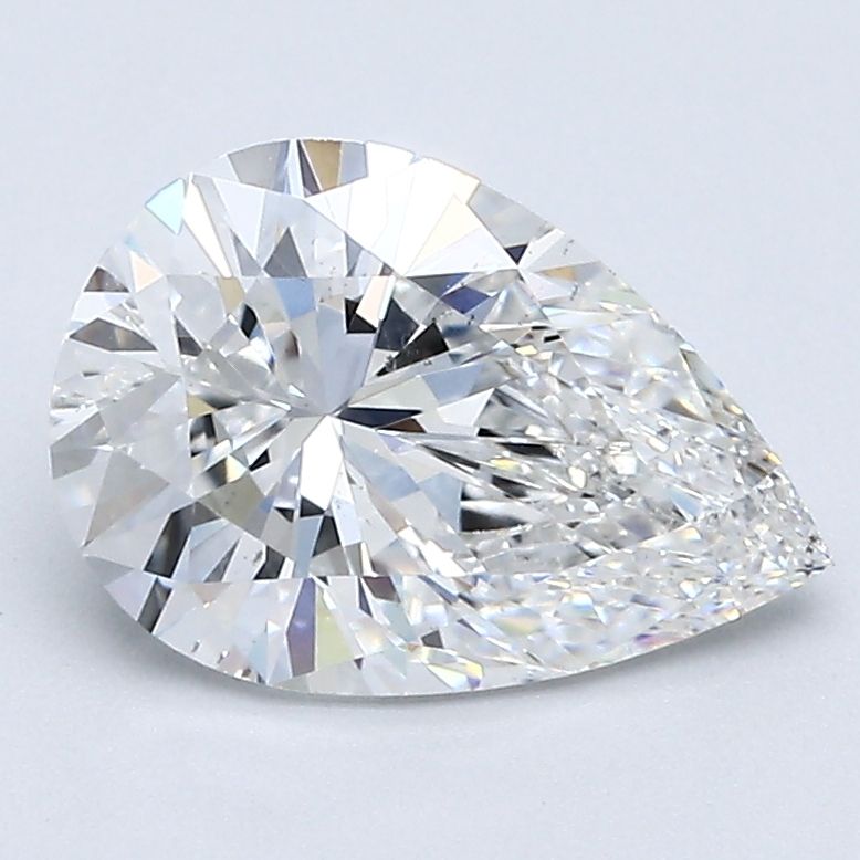 Diamond Natural 1,77Ct F-SI1 Pear - GIA2225563555