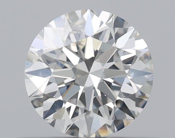 Diamond Natural 0,51Ct G-SI2 Round - GIA6461675726