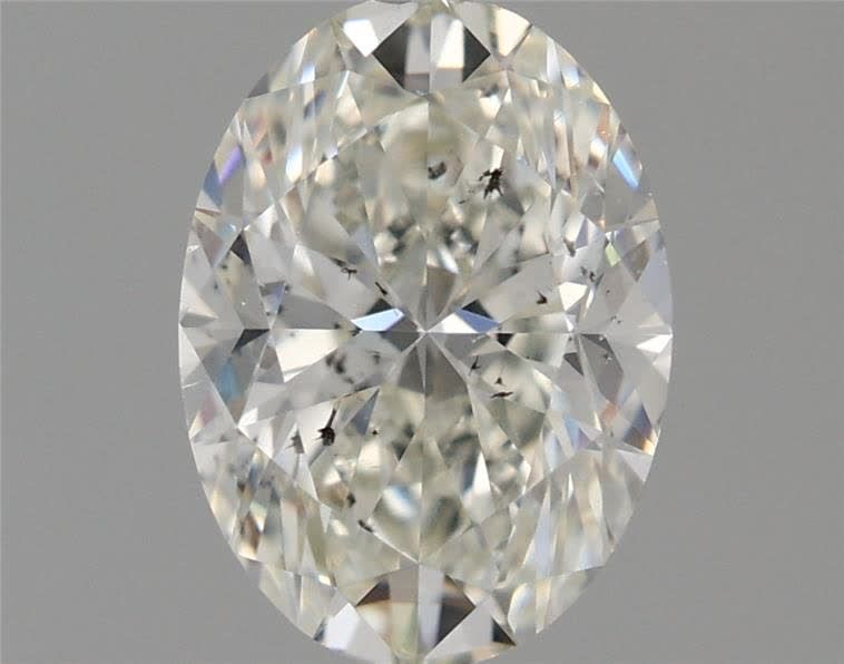 Diamond Natural 0,8Ct I-SI1 Oval - GIA6395420571