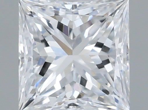 Diamond Natural 0,38Ct D-IF Princess - GIA6432221012