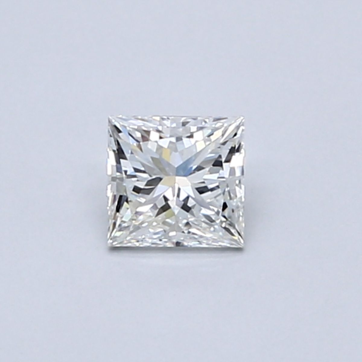 Diamond Natural 0,4Ct F-IF Princess - GIA7438121508