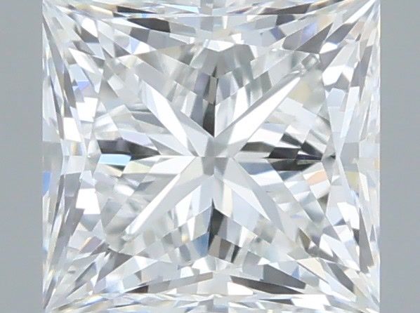 Diamond Natural 0,71Ct G-VVS2 Princess - GIA2434160344