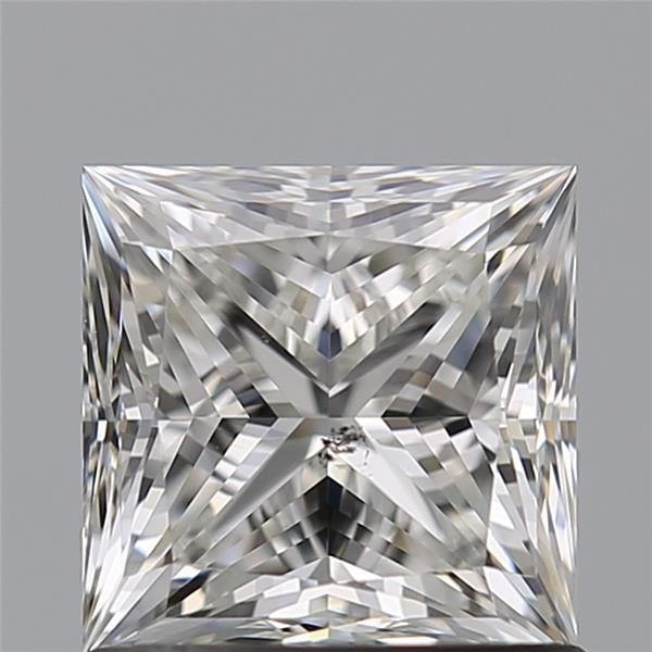 Diamond Natural 1,04Ct H-SI1 Princess - GIA6442873065