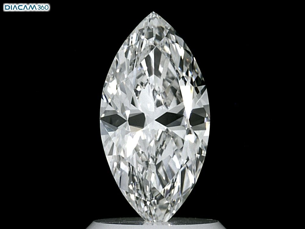 Diamond Natural 1,01Ct F-SI1 Marquise - GIA5546795834