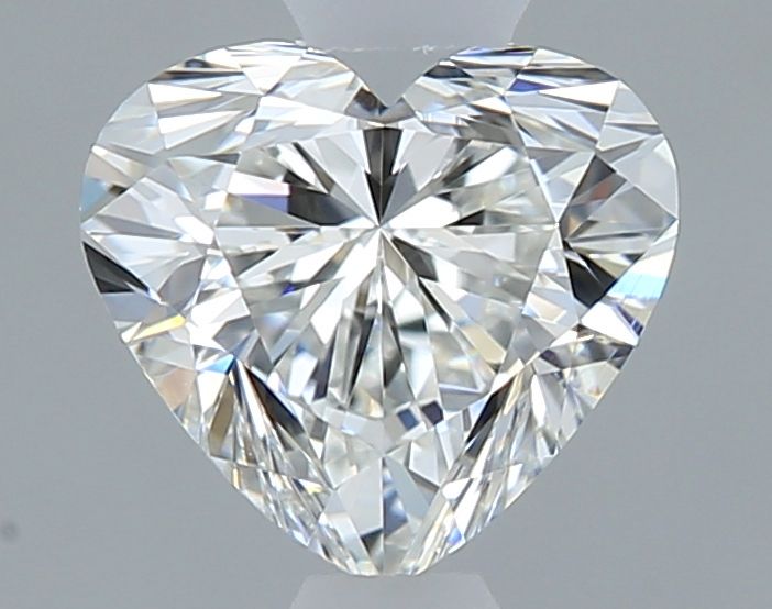 Diamond Natural 0,55Ct H-IF Heart - GIA2544550893