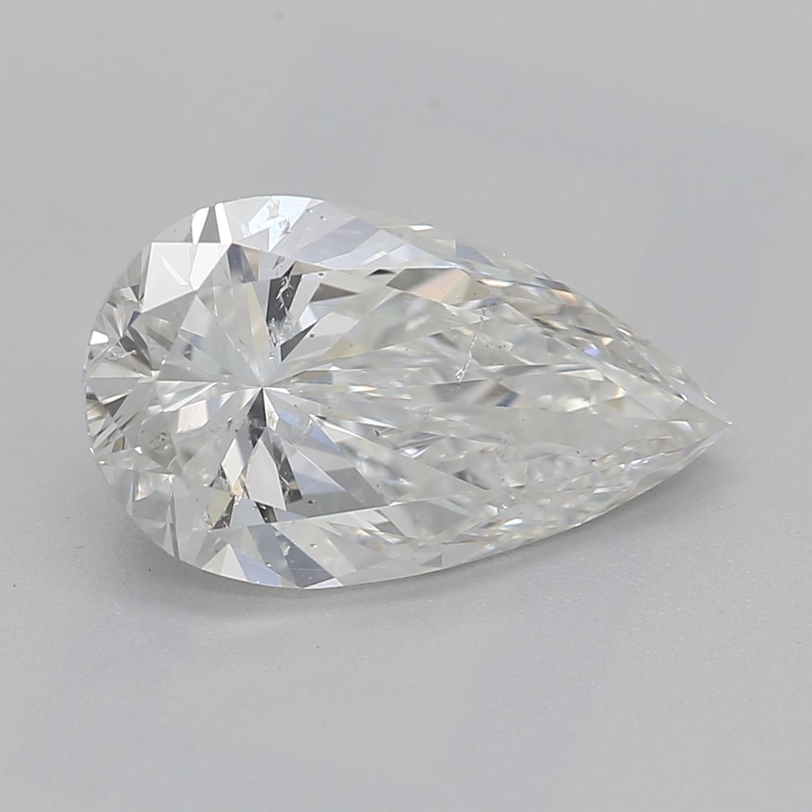 Diamond Natural 1,5Ct G-SI2 Pear - GIA7473916809