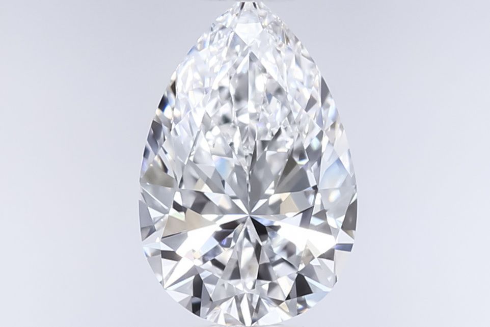 Diamond Natural 0,75Ct D-IF Pear - GIA5476037595