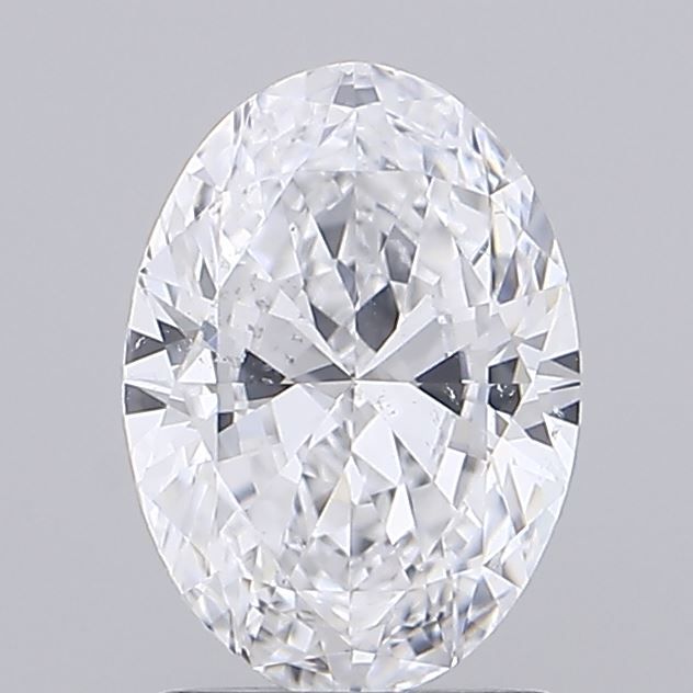 Diamond Natural 1Ct D-SI1 Oval - GIA7553097243