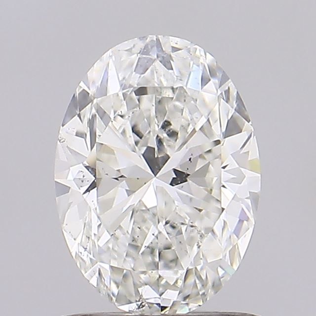 Diamond Natural 0,9Ct H-SI1 Oval - GIA2554123185