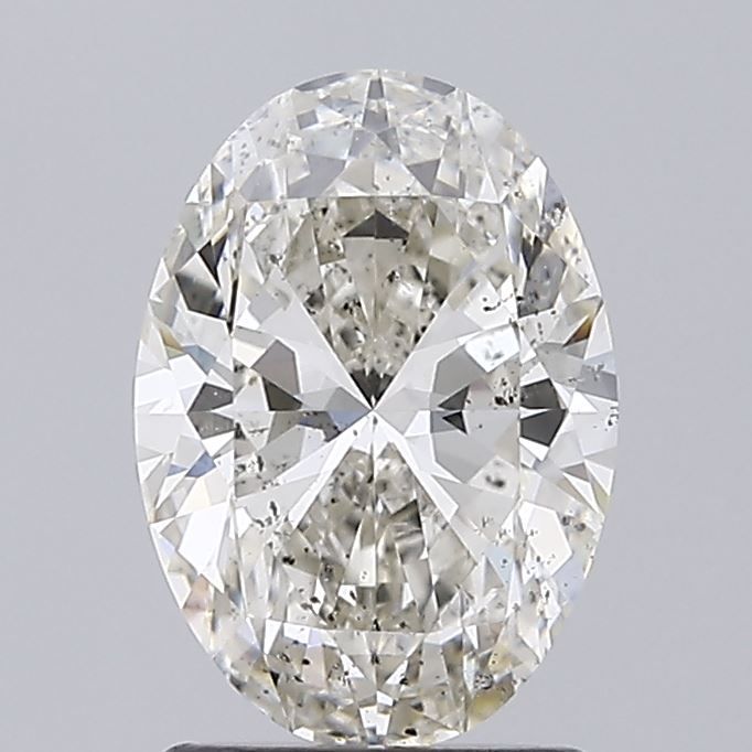 Diamond Natural 1,51Ct J-SI2 Oval - GIA2548176939