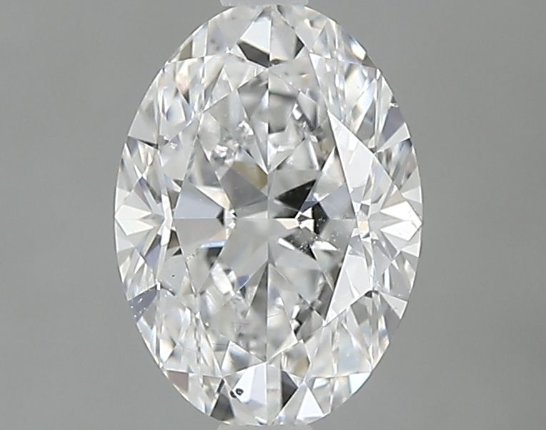 Diamond Natural 0,9Ct D-SI1 Oval - GIA2548301238