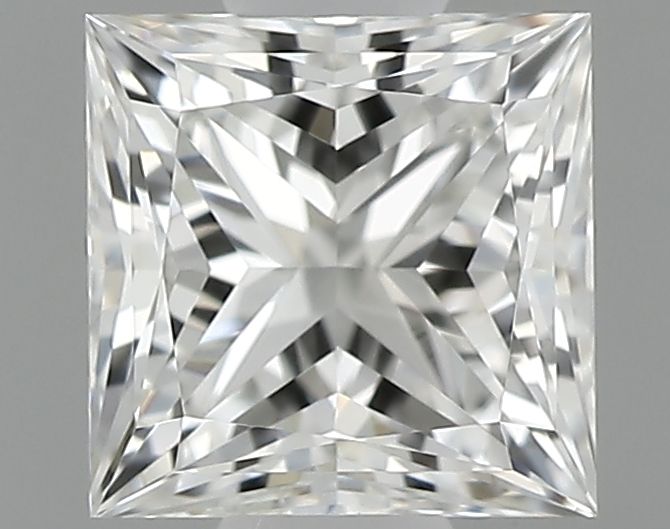 Diamond Natural 0,37Ct H-IF Princess - GIA6542122773