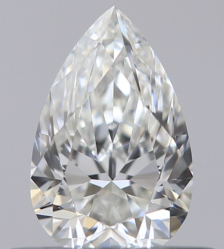 Diamond Natural 0,41Ct I-IF Pear - GIA6535901190