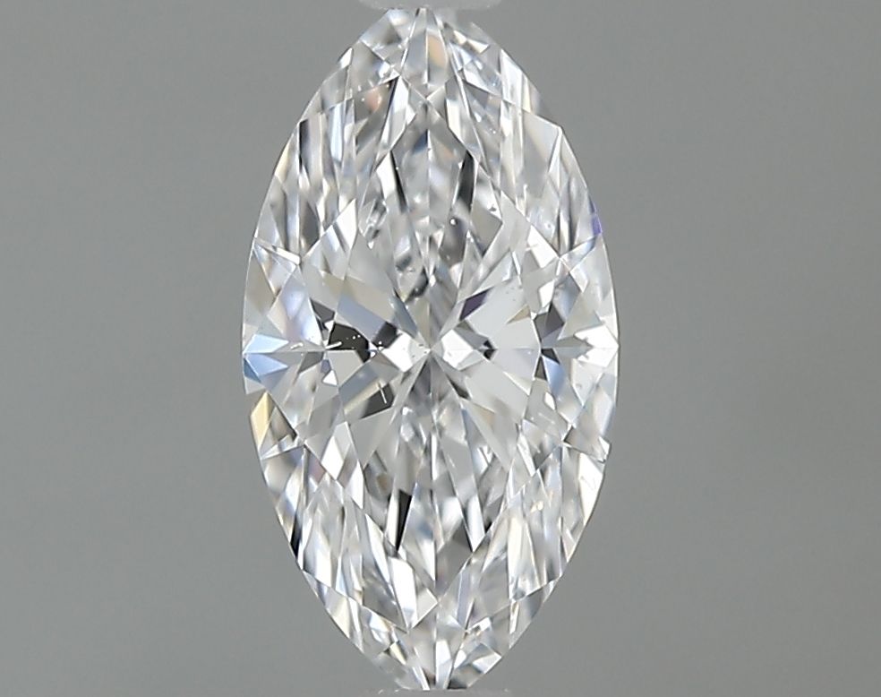 Diamond Natural 0,61Ct D-SI2 Marquise - GIA6542439294