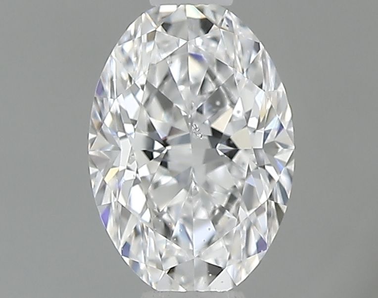 Diamond Natural 0,42Ct D-SI2 Oval - GIA6545642034