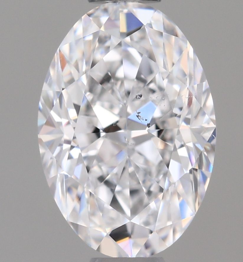 Diamond Natural 0,8Ct D-SI1 Oval - GIA7546691810