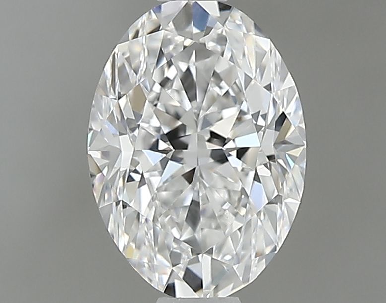 Diamond Natural 1Ct D-VVS2 Oval - GIA7556200049