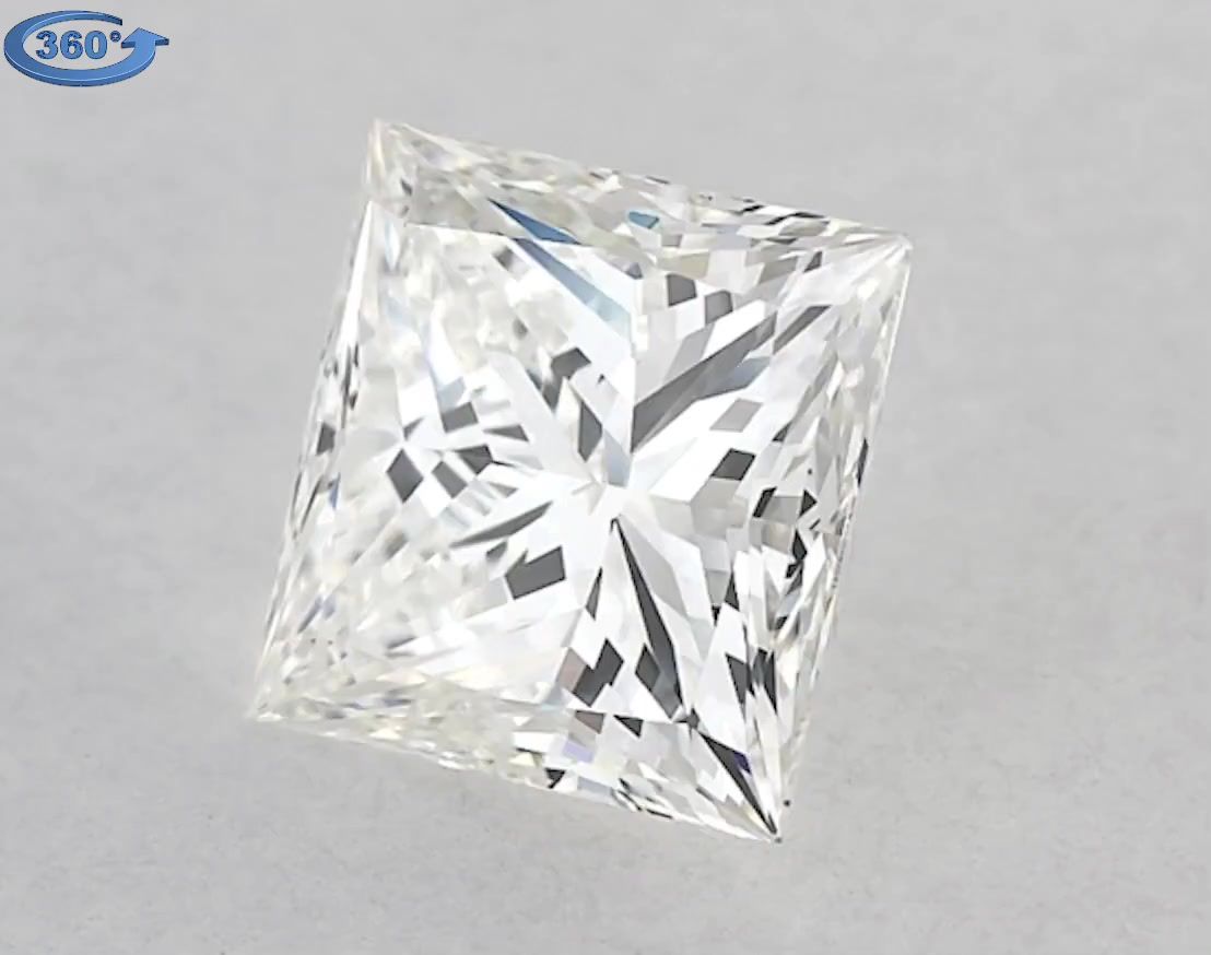Diamond Natural 1,7Ct I-VVS1 Princess - GIA5202683243