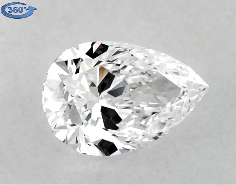 Diamond Natural 2Ct D-VS2 Pear - GIA6332999006