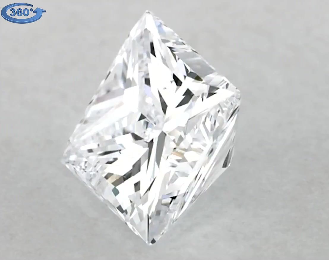 Diamond Natural 1,59Ct F-VS2 Princess - GIA1348704227