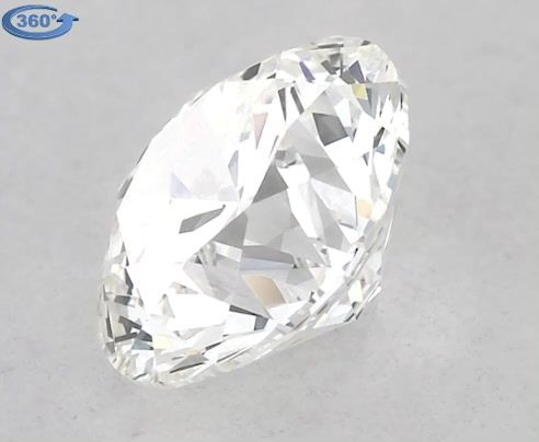 Diamond Natural 0,9Ct H-VS1 Round - GIA6351277576