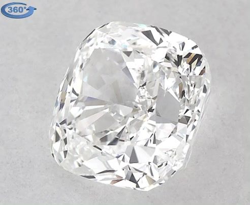 Diamond Natural 1,21Ct F-VS2 Cushion - GIA6352780771