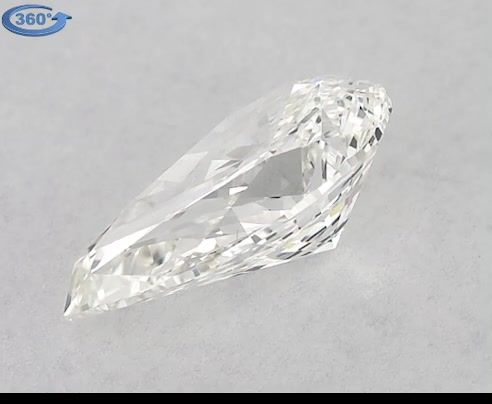 Diamond Natural 0,9Ct I-VS2 Pear - GIA5353014154