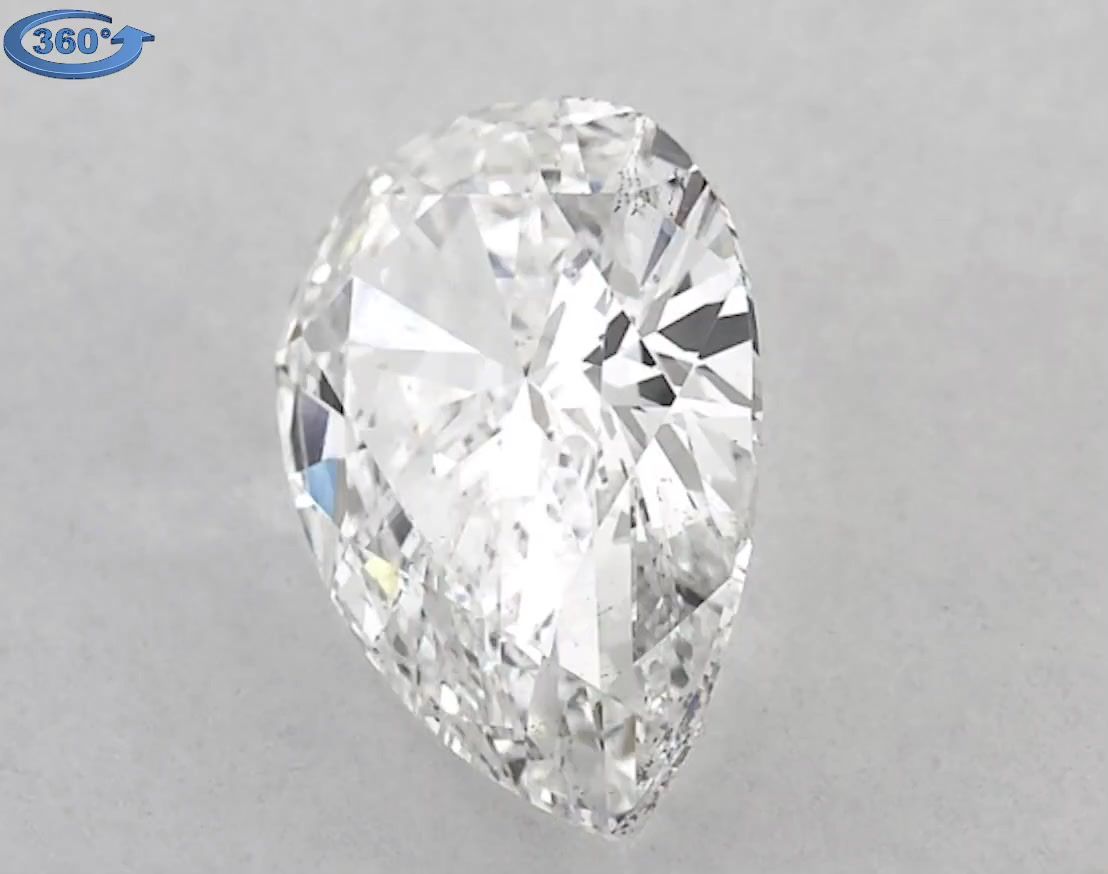Diamond Natural 1,5Ct F-SI1 Pear - GIA1385212289