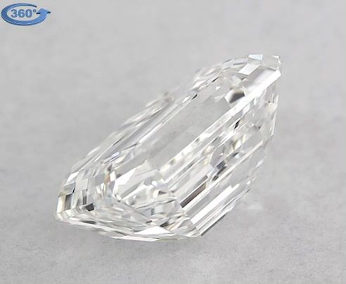 Diamond Natural 1,21Ct F-VS1 Emerald - GIA6372657207