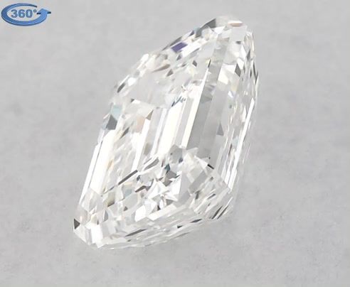 Diamond Natural 0,9Ct F-VS1 Emerald - GIA2306721391